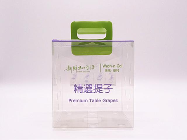 丽辉包装优选：透明彩印胶盒 蜜柑水果包装 促进产品销量
